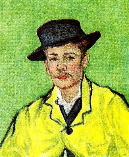Vincent Van Gogh portratt av armand roulin Spain oil painting art